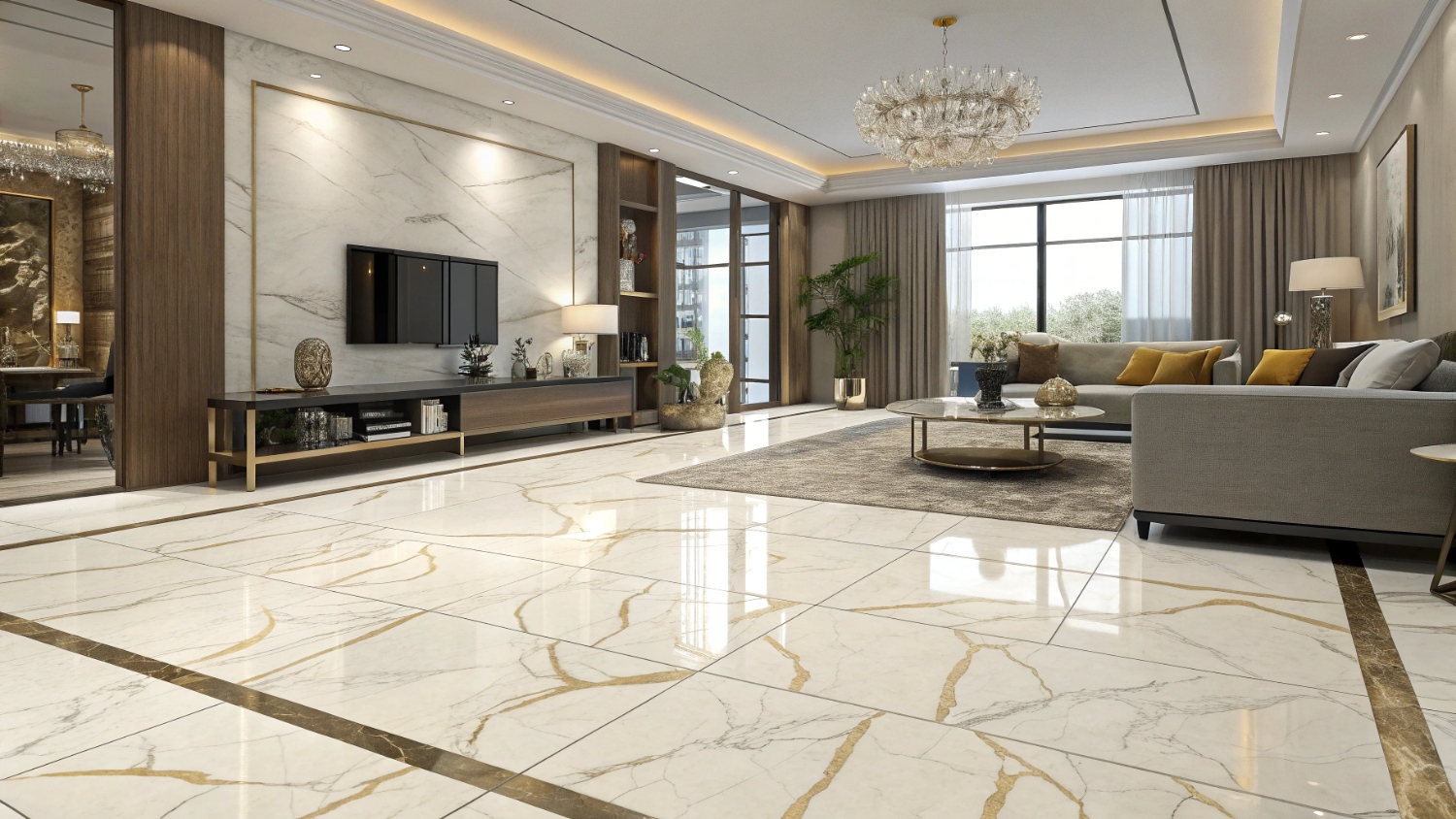 Керамическая плитка и керамогранит под кожу: экзотика в интерьере