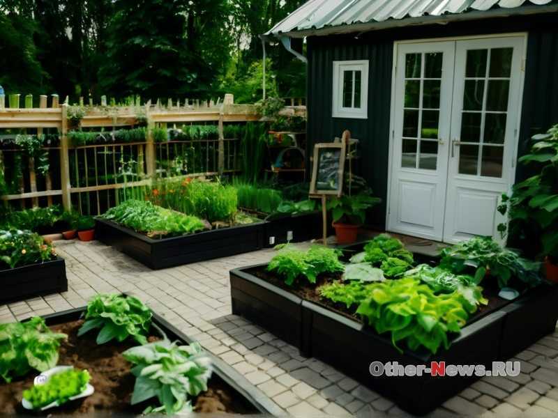 Как сделать сад с экологичной системой полива