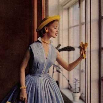 Путешествие во времени: мода 50-х в современном образе